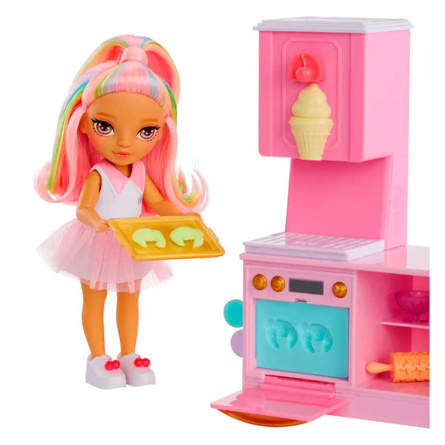 Rainbow High Little Dessert Shop with Kandy playset and doll product photo