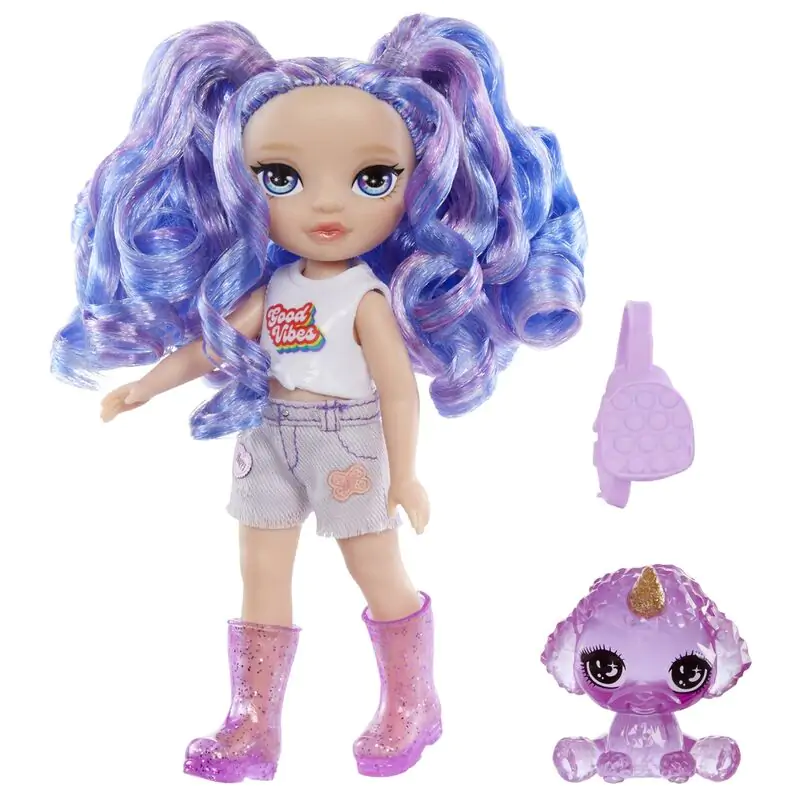 Rainbow High little fashion Amathyst purple doll product photo
