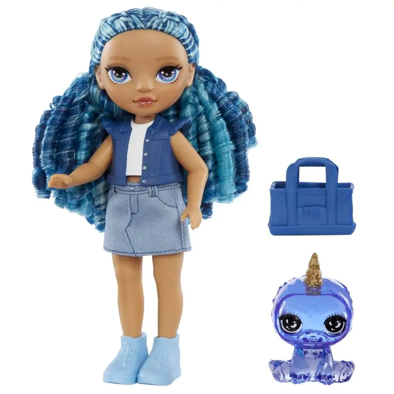 Rainbow High little fashion blue doll product photo