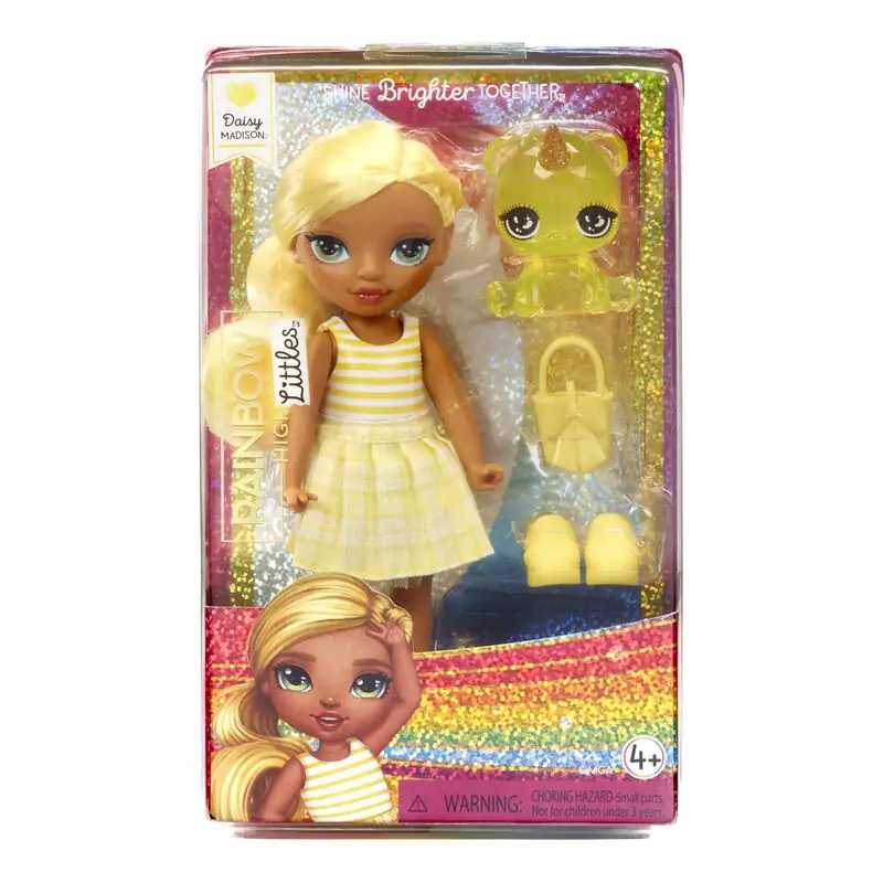 Rainbow High little fashion Daisy yellow doll termékfotó