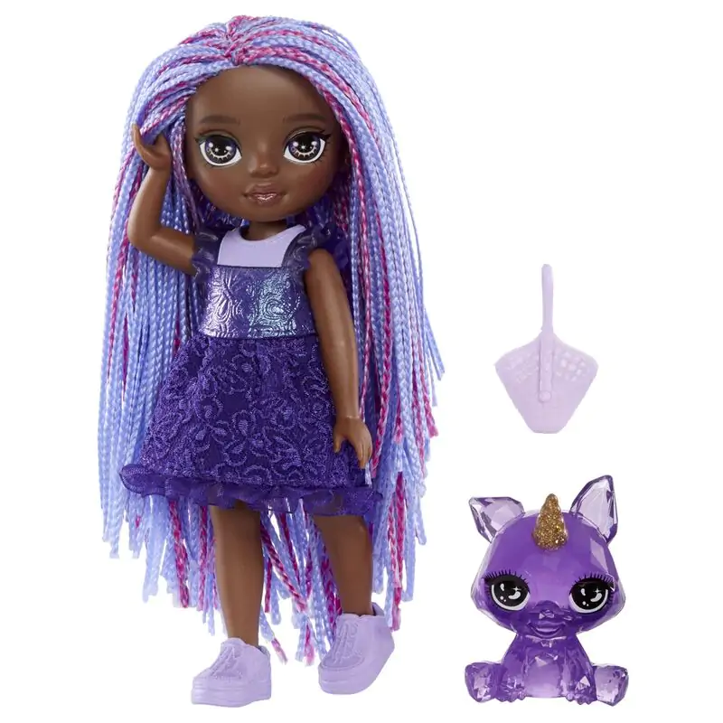 Rainbow High little fashion Indigo purple doll product photo