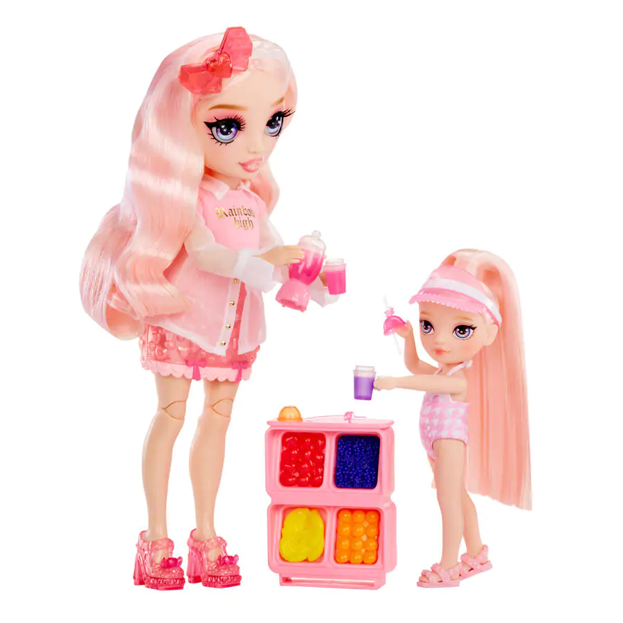 Rainbow High Little Pool Day with Blush playset and doll product photo