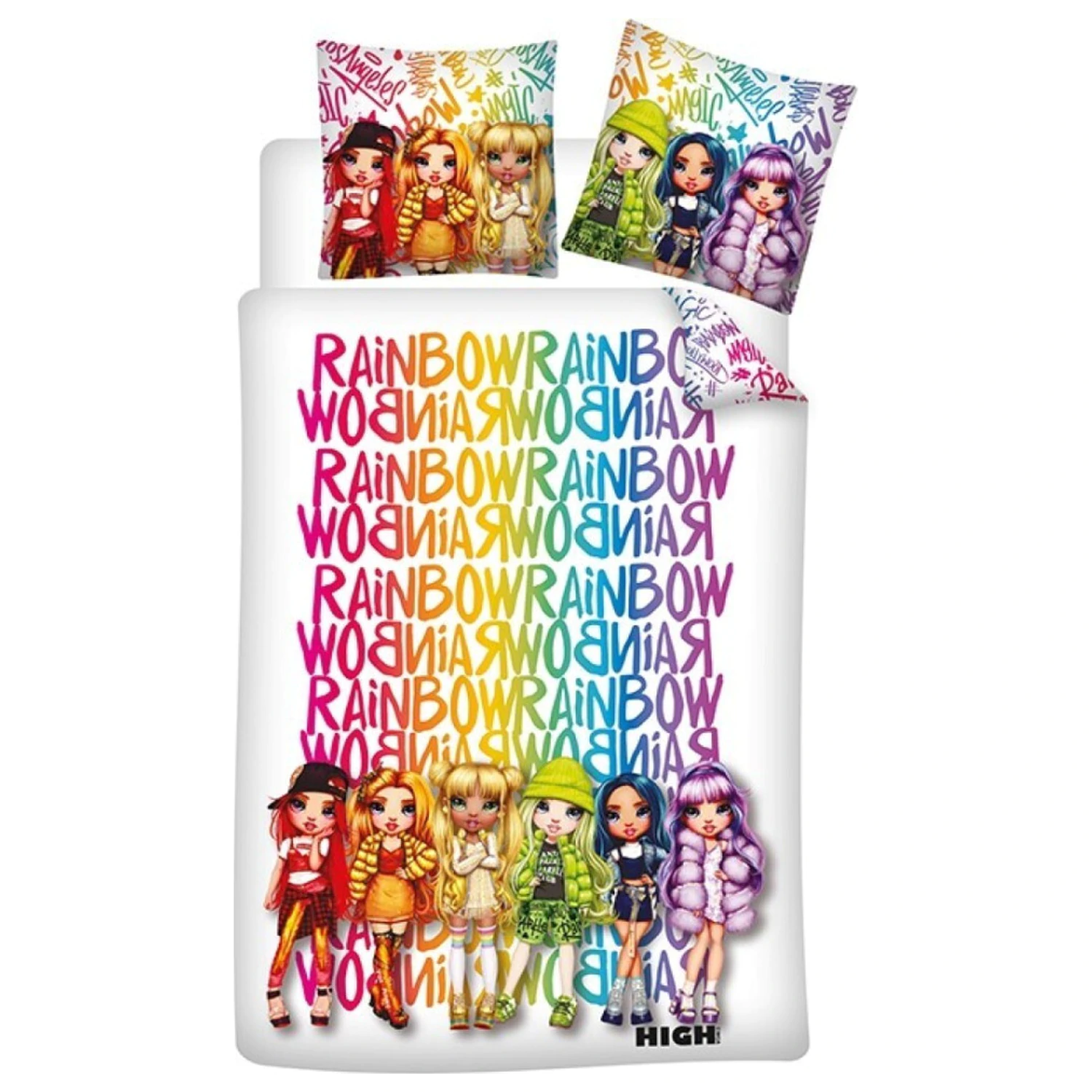 Rainbow High Magic Duvet Cover product photo
