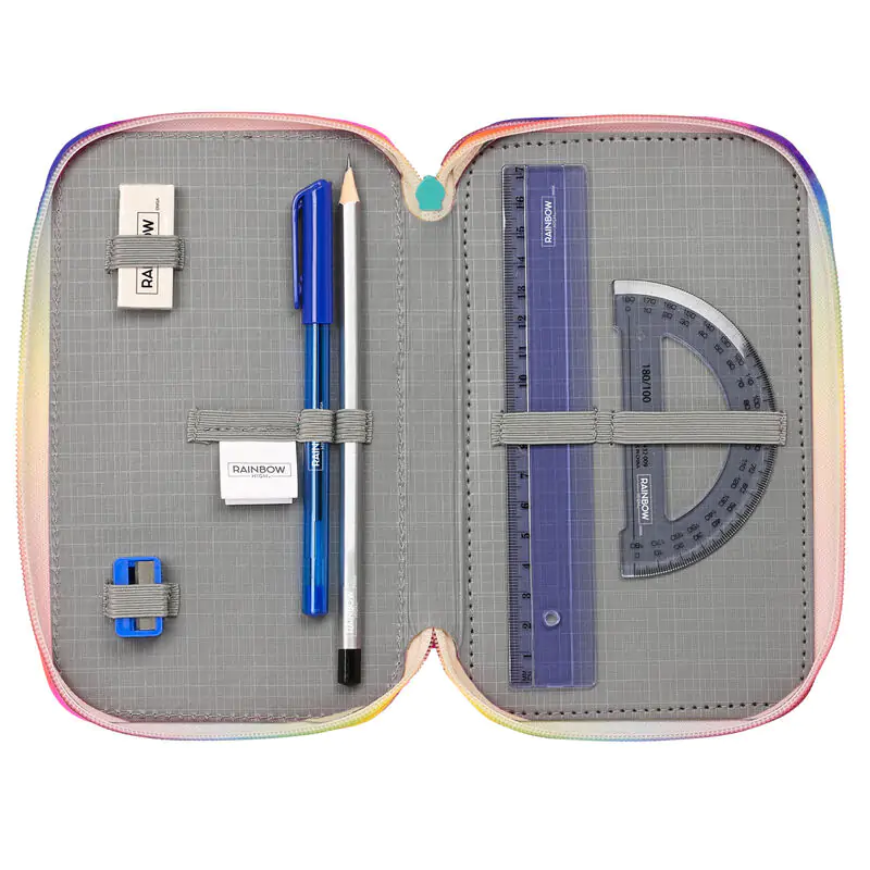 Rainbow High Paradise triple pencil case 36pcs product photo