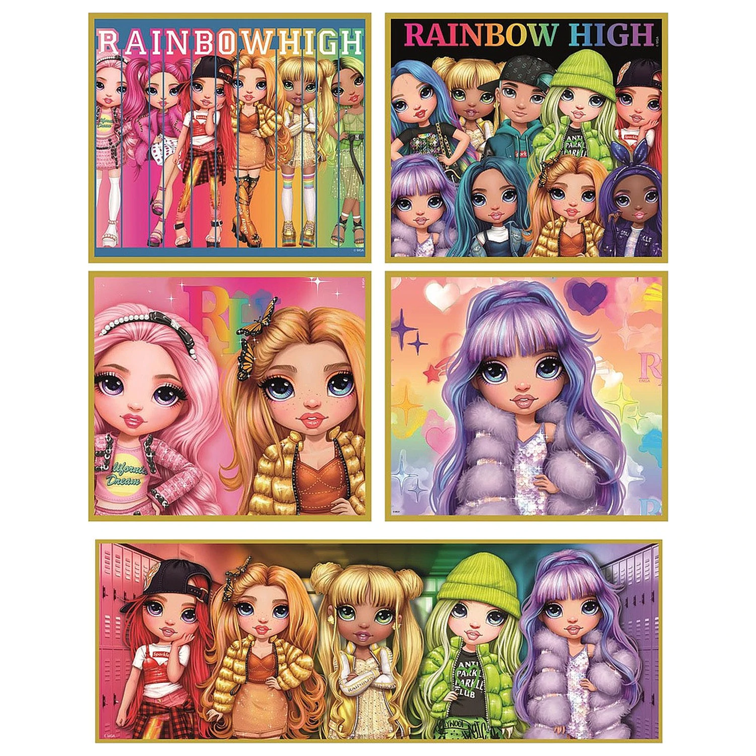 Rainbow High Personalities 10-in-1 Puzzle Clementoni product photo