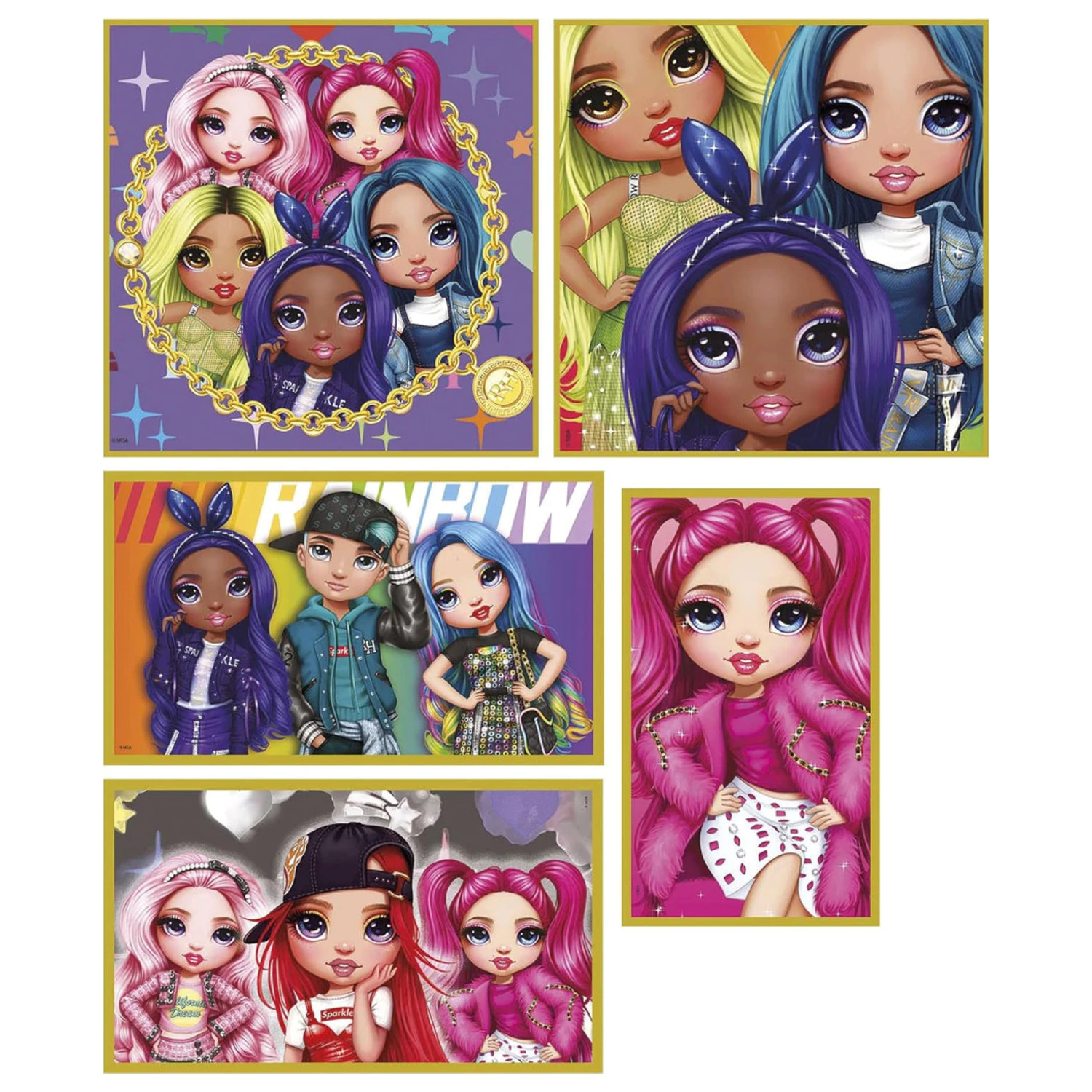 Rainbow High Personalities 10-in-1 Puzzle Clementoni product photo