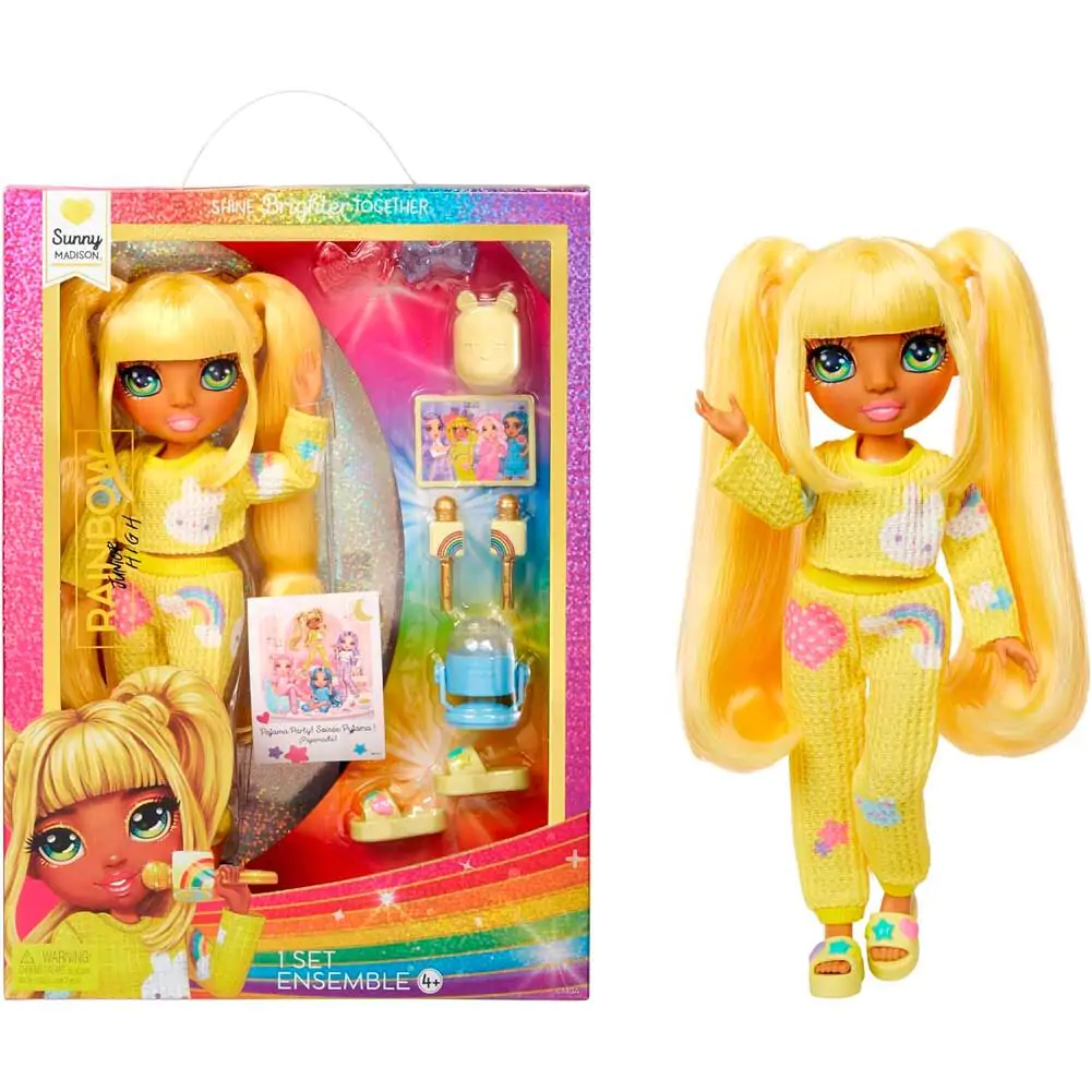 Rainbow High pyjama party Sunny doll 22cm termékfotó