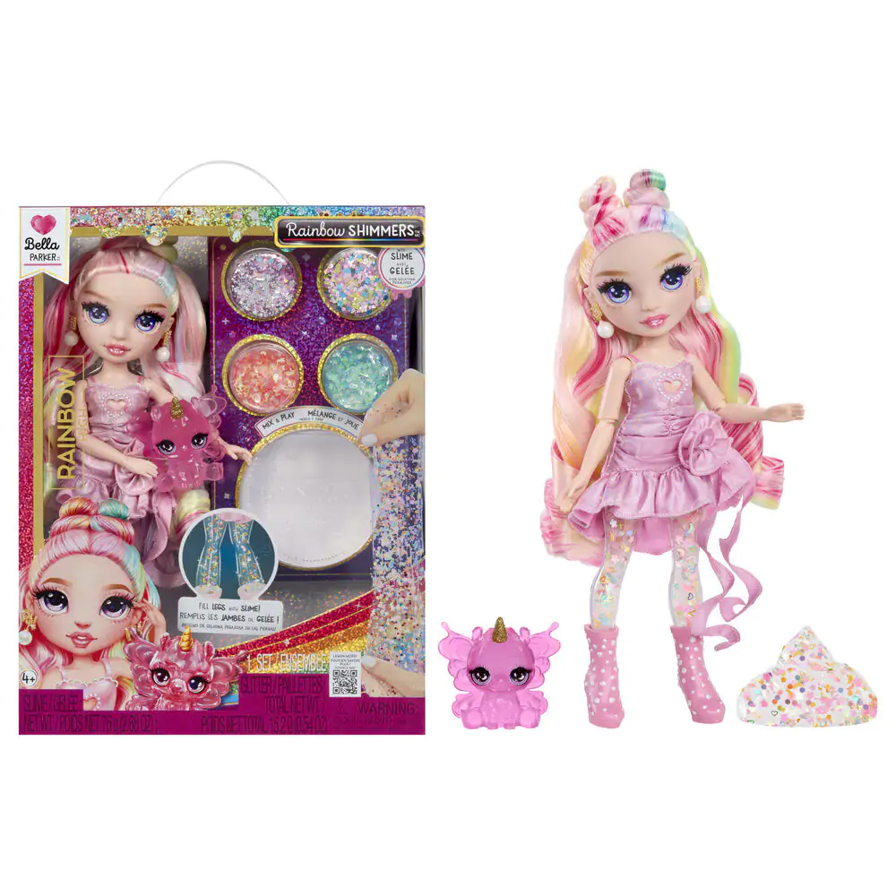 Rainbow High Rainbow Shimmers Feature Fantasy Bella doll product photo