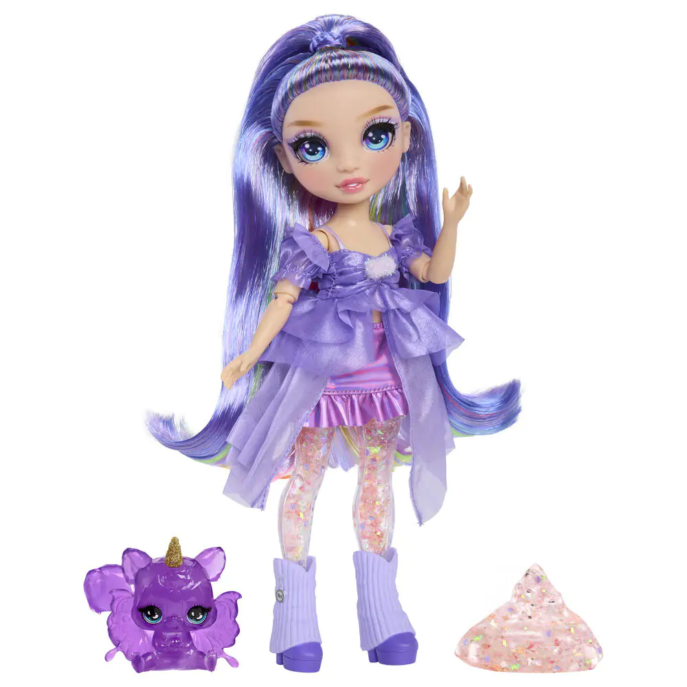 Rainbow High Rainbow Shimmers Feature Fantasy Violet doll product photo