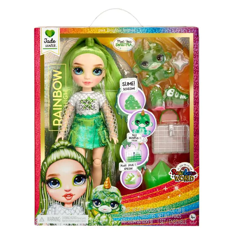 Rainbow High Rainbow World Jade doll 25cm termékfotó