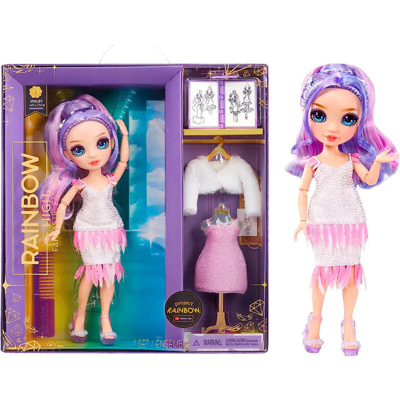 Rainbow High Violet doll 26cm product photo