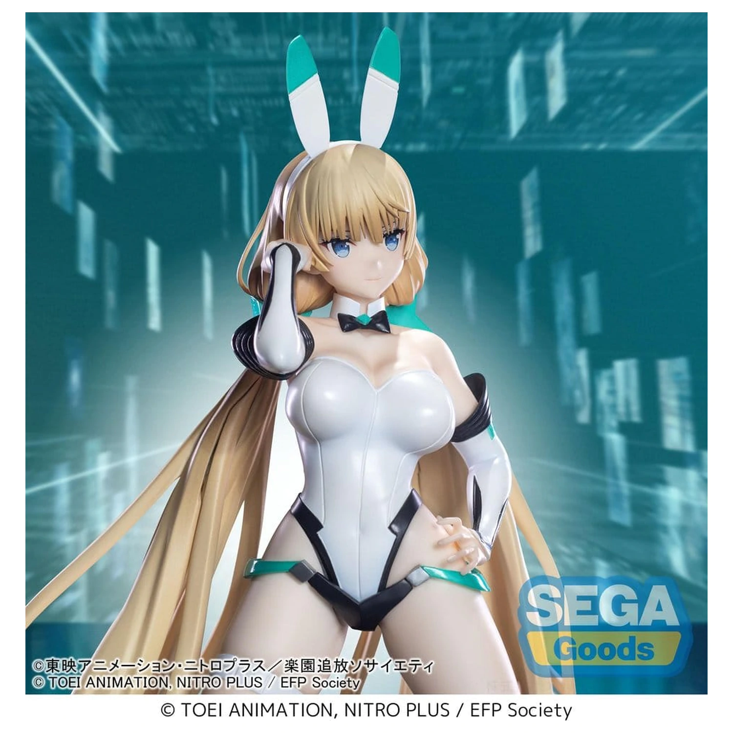 Rakuen Tsuiho -Expelled from Paradise- Yumemirize PVC Figure Angela Balzac ~Cyber Bunny~ 16 cm product photo