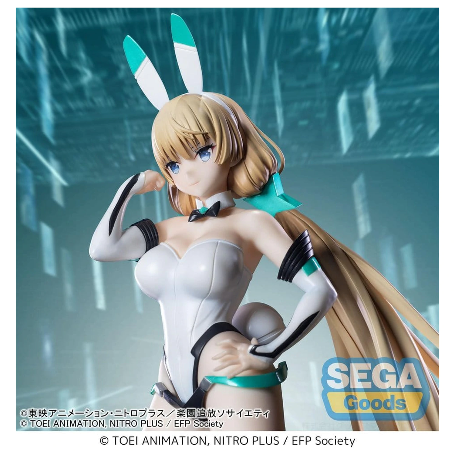 Rakuen Tsuiho -Expelled from Paradise- Yumemirize PVC Figure Angela Balzac ~Cyber Bunny~ 16 cm product photo