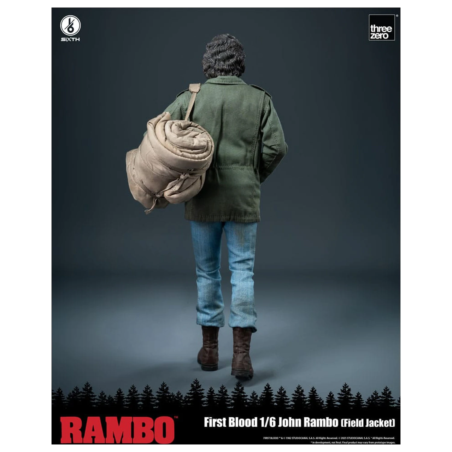 Rambo: First Blood Action Figure 1/6 John Rambo (Field Jacket) 31 cm product photo