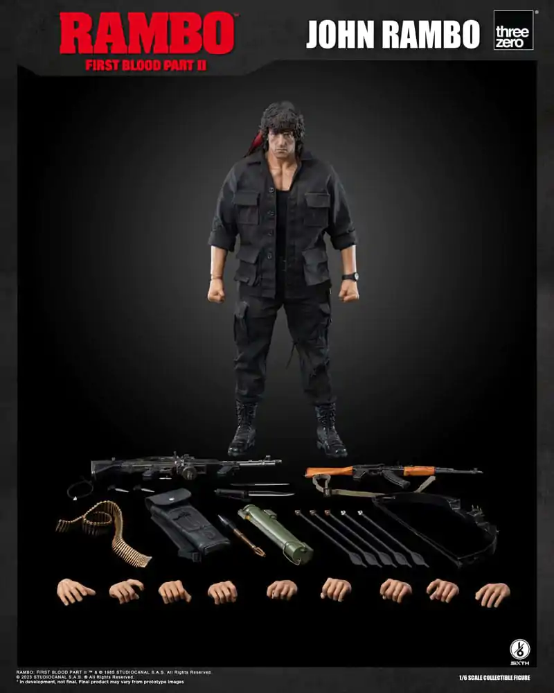 Rambo: First Blood II Action Figure 1/6 John Rambo 30 cm product photo