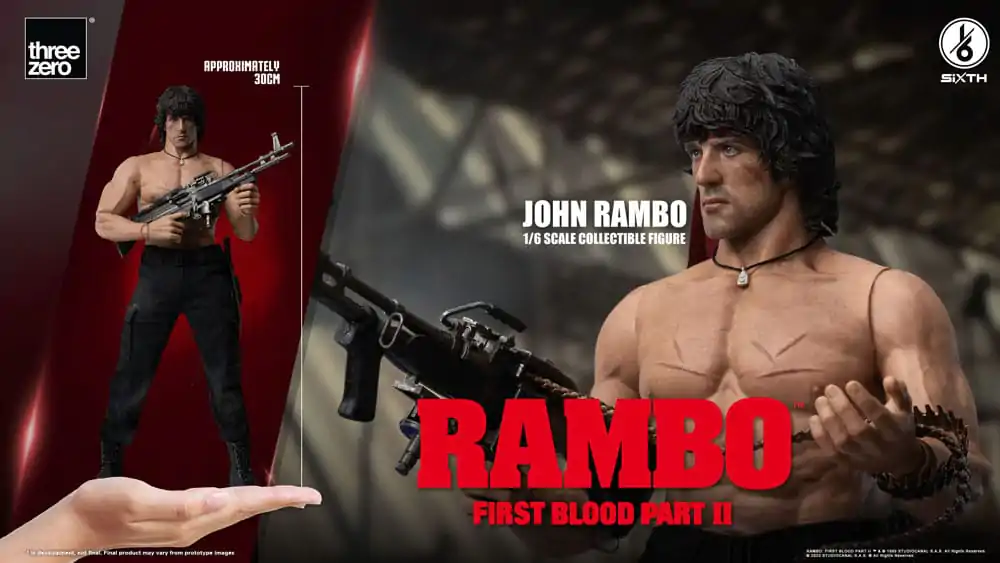 Rambo: First Blood II Action Figure 1/6 John Rambo 30 cm product photo