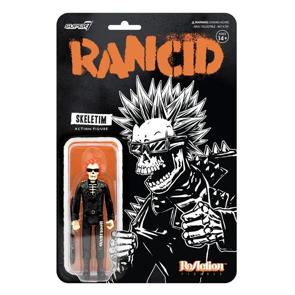 Rancid ReAction Action Figure Skeletim Charged 10 cm product photo