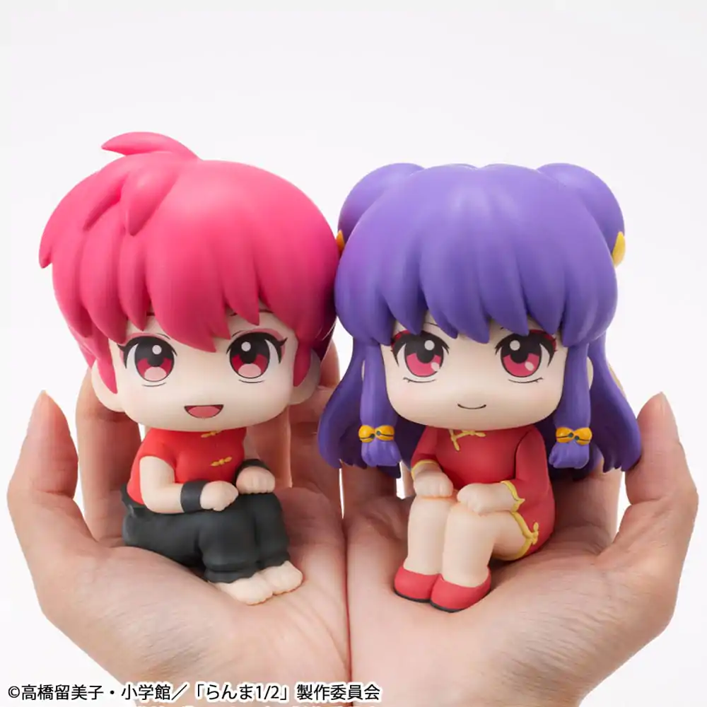 Ranma 1/2 Look Up PVC Statue Ranma & Shampoo 11 cm (with gift)     product photo