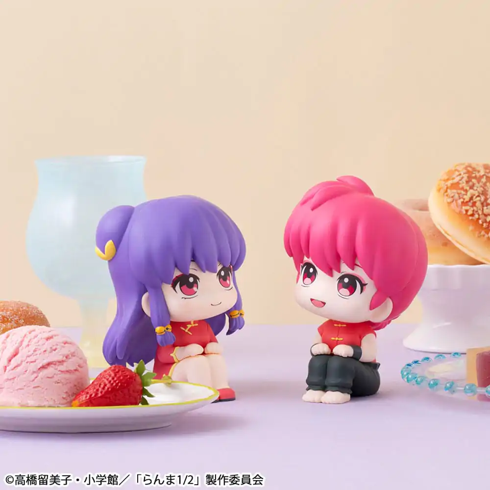 Ranma 1/2 Look Up PVC Statue Ranma & Shampoo 11 cm (with gift)     product photo