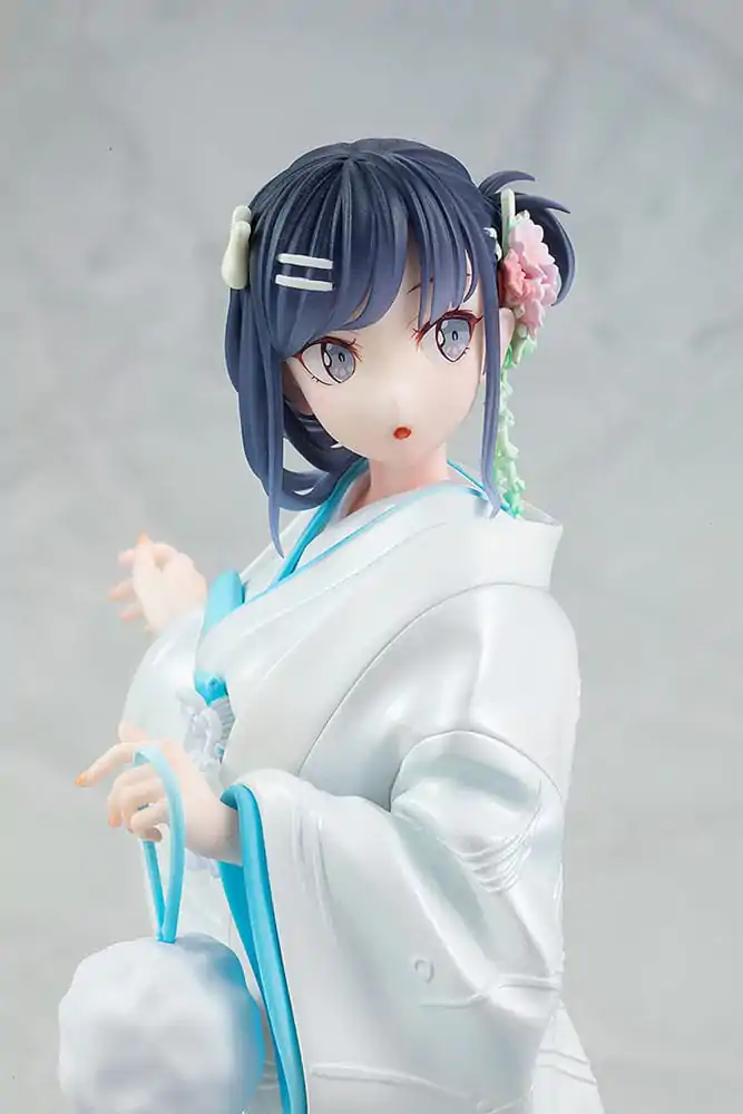 Rascal Does Not Dream of a Bunny Girl Senpai Statue 1/7 Mai Sakurajima White Kimono Ver. 23 cm product photo