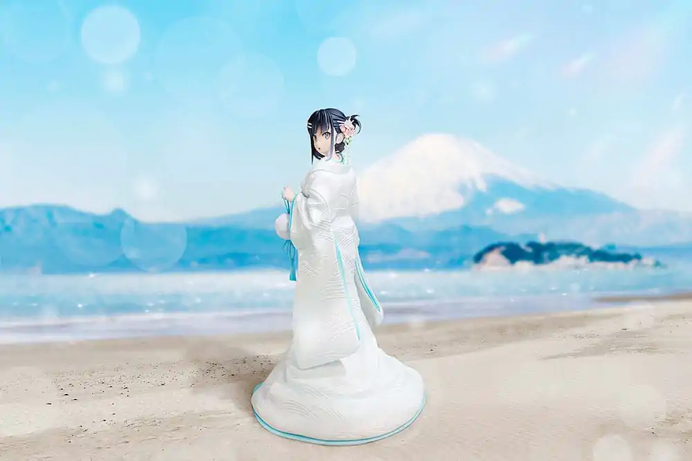 Rascal Does Not Dream of a Bunny Girl Senpai Statue 1/7 Mai Sakurajima White Kimono Ver. 23 cm product photo