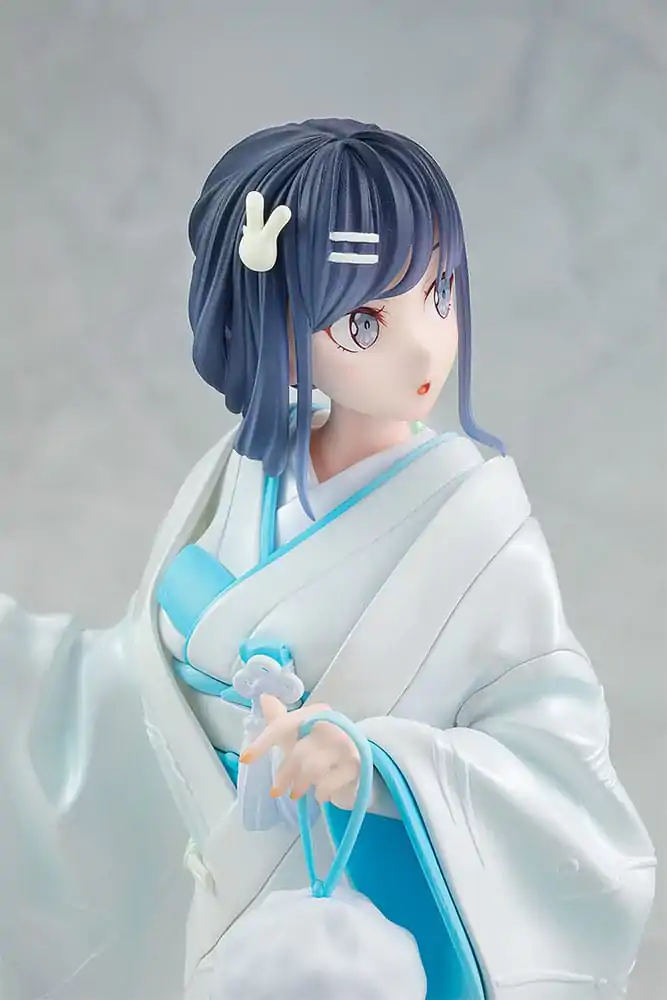 Rascal Does Not Dream of a Bunny Girl Senpai Statue 1/7 Mai Sakurajima White Kimono Ver. 23 cm product photo