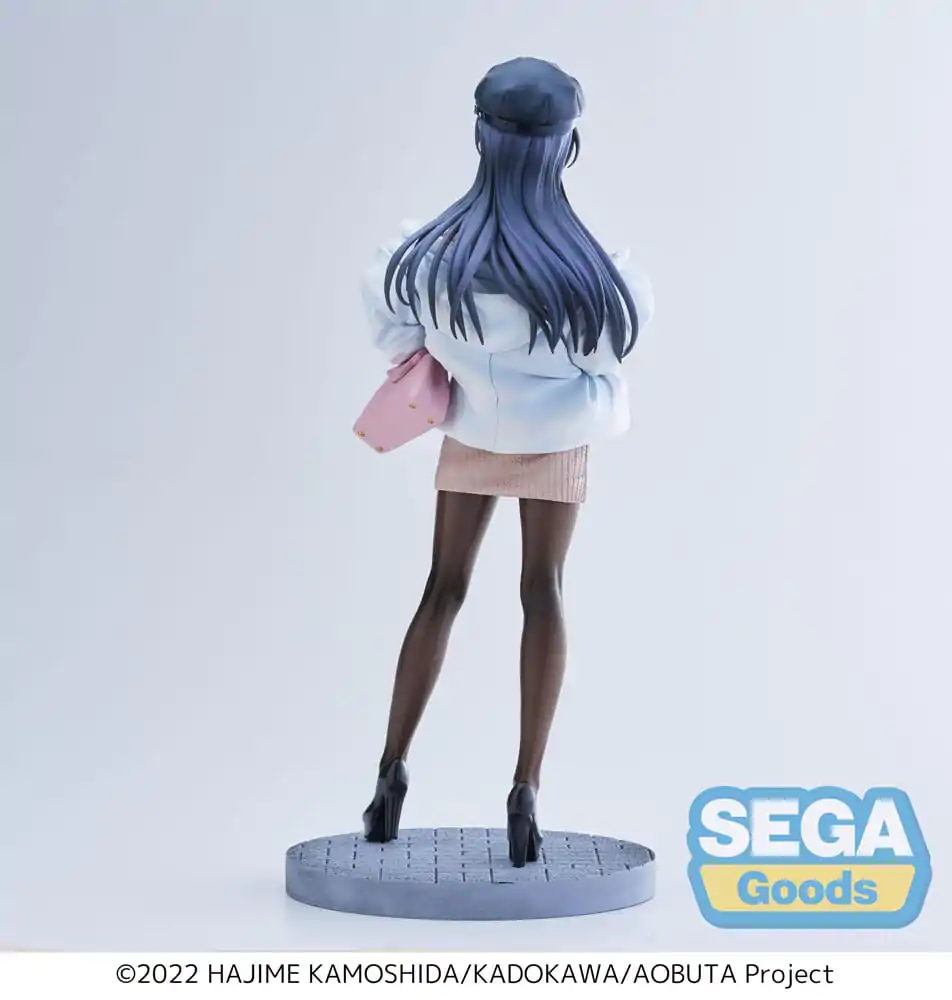 Rascal Does Not Dream of a Bunny Girl Senpai Luminasta PVC Statue Mai Sakurajima Casual Clothes Ver. 21 cm product photo