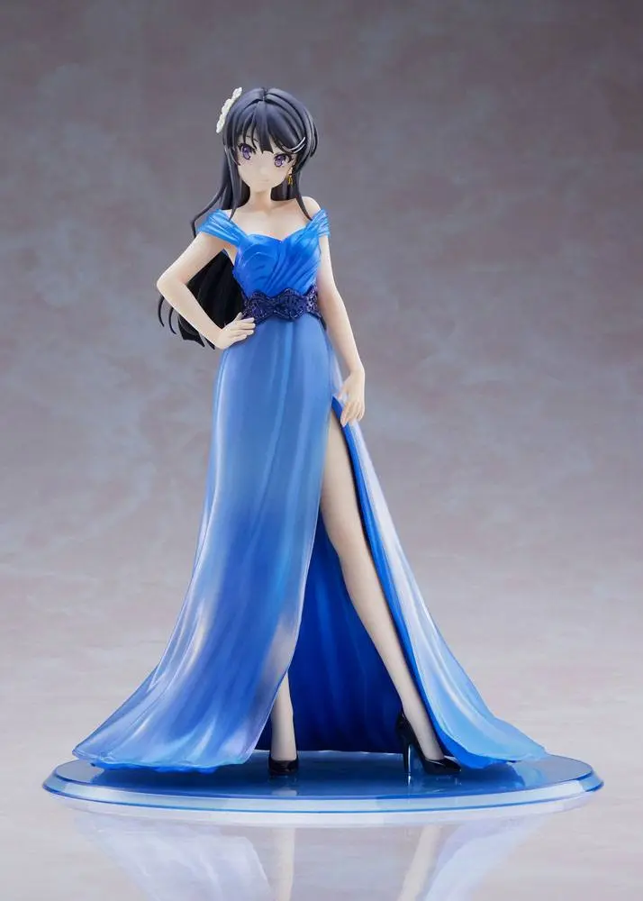 Rascal Does Not Dream of a Dreaming Girl Statue 1/7 Mai Sakurajima Color Dress Ver. 23 cm product photo