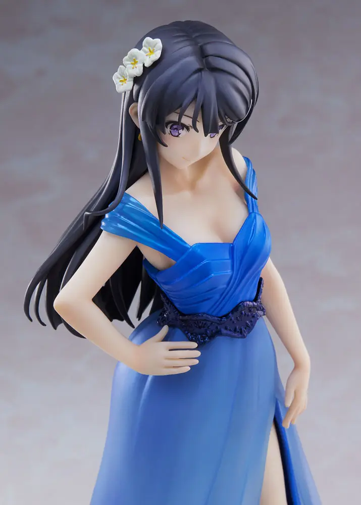 Rascal Does Not Dream of a Dreaming Girl Statue 1/7 Mai Sakurajima Color Dress Ver. 23 cm product photo