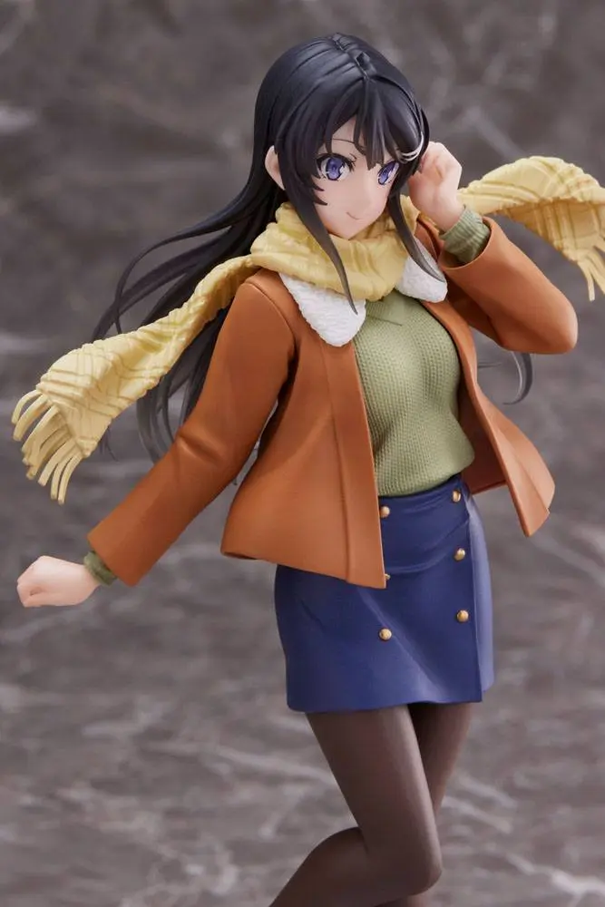 Rascal Does Not Dream of a Dreaming Girl PVC Statue Mai Sakurajima Winter Wear Ver. 20 cm termékfotó