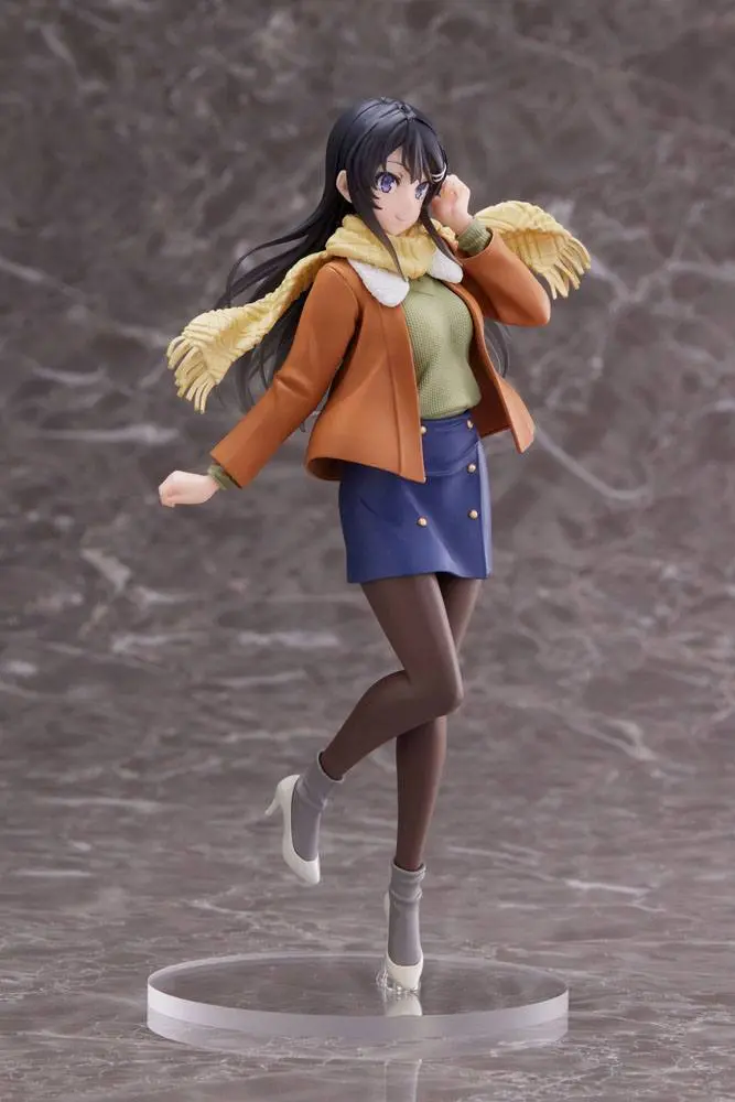 Rascal Does Not Dream of a Dreaming Girl PVC Statue Mai Sakurajima Winter Wear Ver. 20 cm termékfotó