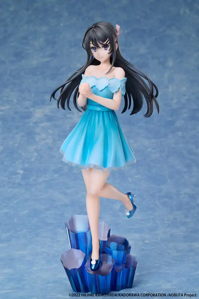 Rascal Does Not Dream of a Knapsack Kid PVC Statue 1/7 Mai Sakurajima Jewel Princess 27 cm product photo