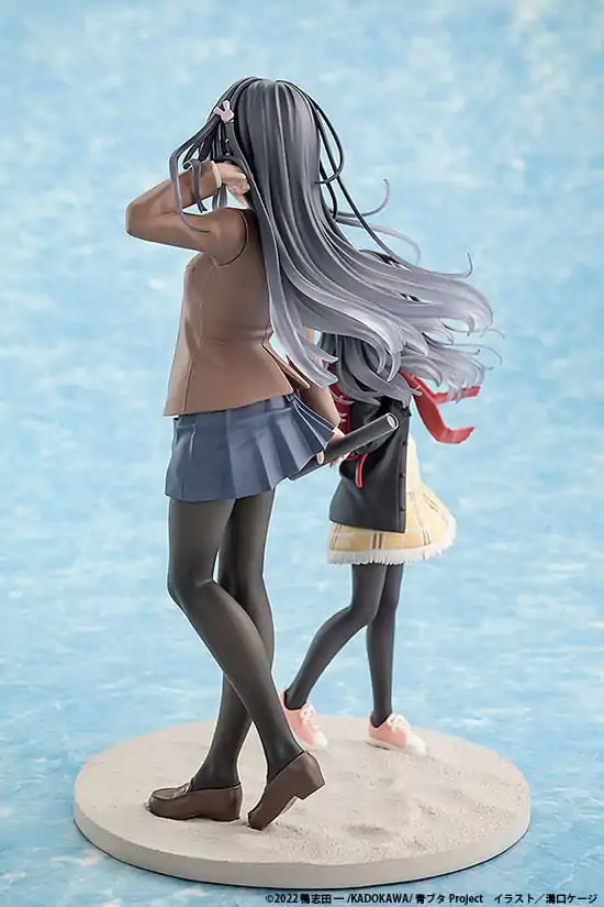 Rascal Does Not Dream of a Knapsack Kid PVC Statue Mai Sakurajima High School Graduation Ver. & Knapsack Kid 19 cm termékfotó