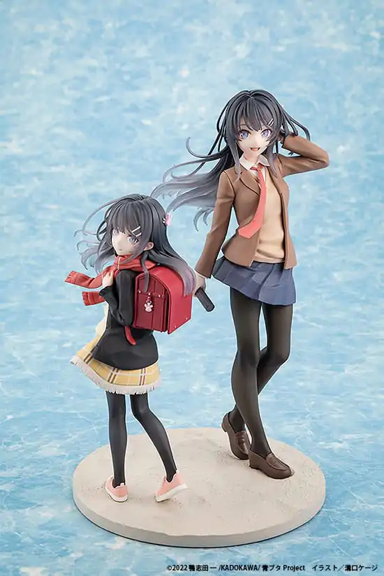 Rascal Does Not Dream of a Knapsack Kid PVC Statue Mai Sakurajima High School Graduation Ver. & Knapsack Kid 19 cm termékfotó