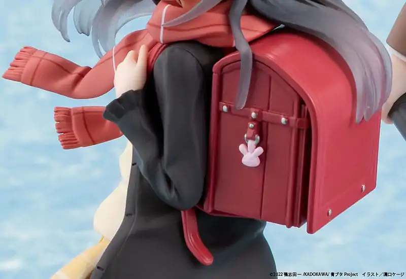 Rascal Does Not Dream of a Knapsack Kid PVC Statue Mai Sakurajima High School Graduation Ver. & Knapsack Kid 19 cm product photo