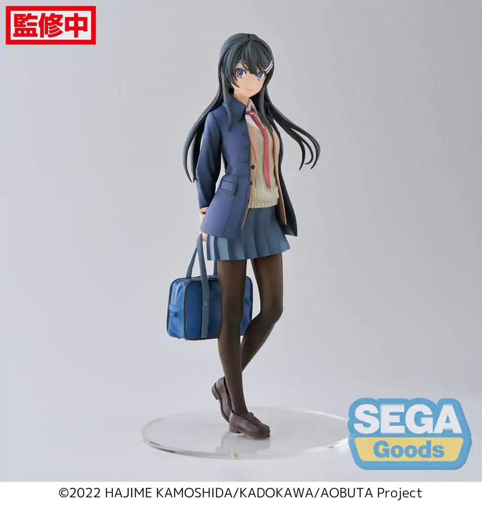 Rascal Does Not Dream of a Sister Venturing Out Luminasta PVC Statue Mai Sakurajima 18 cm product photo