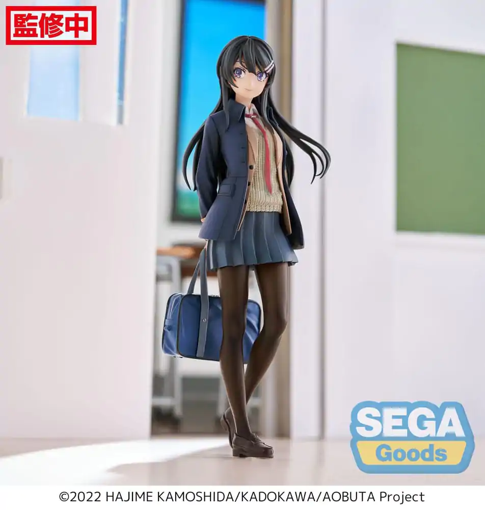 Rascal Does Not Dream of a Sister Venturing Out Luminasta PVC Statue Mai Sakurajima 18 cm product photo
