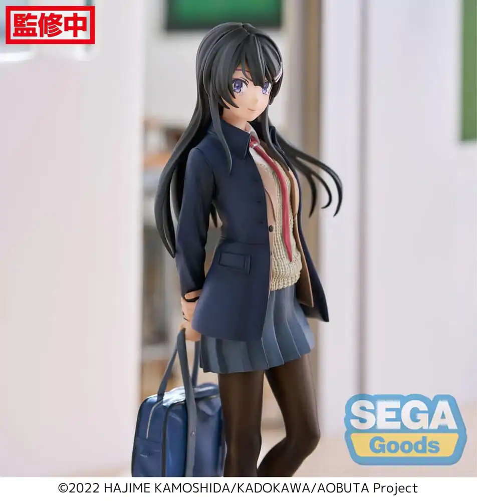 Rascal Does Not Dream of a Sister Venturing Out Luminasta PVC Statue Mai Sakurajima 18 cm product photo
