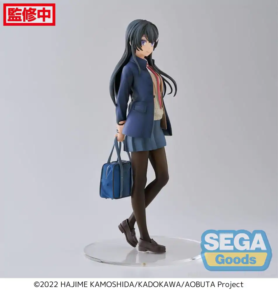 Rascal Does Not Dream of a Sister Venturing Out Luminasta PVC Statue Mai Sakurajima 18 cm product photo