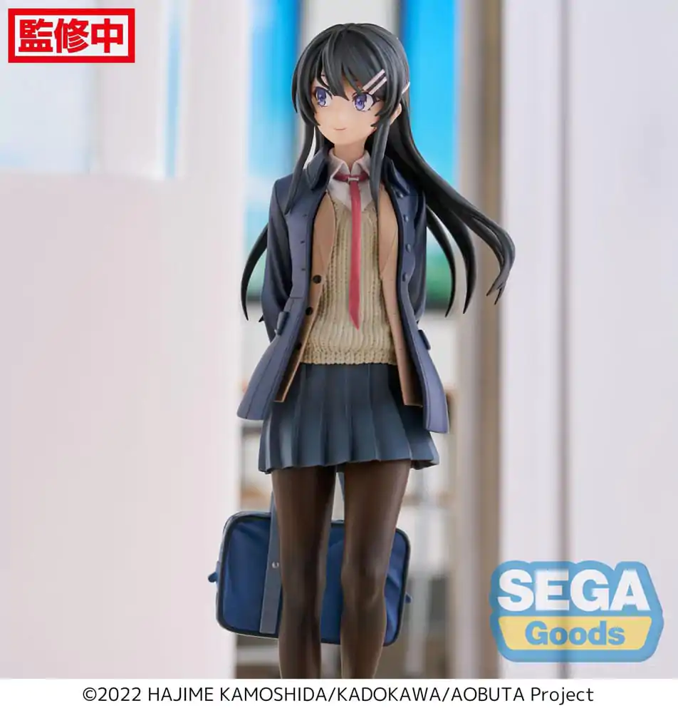 Rascal Does Not Dream of a Sister Venturing Out Luminasta PVC Statue Mai Sakurajima 18 cm product photo
