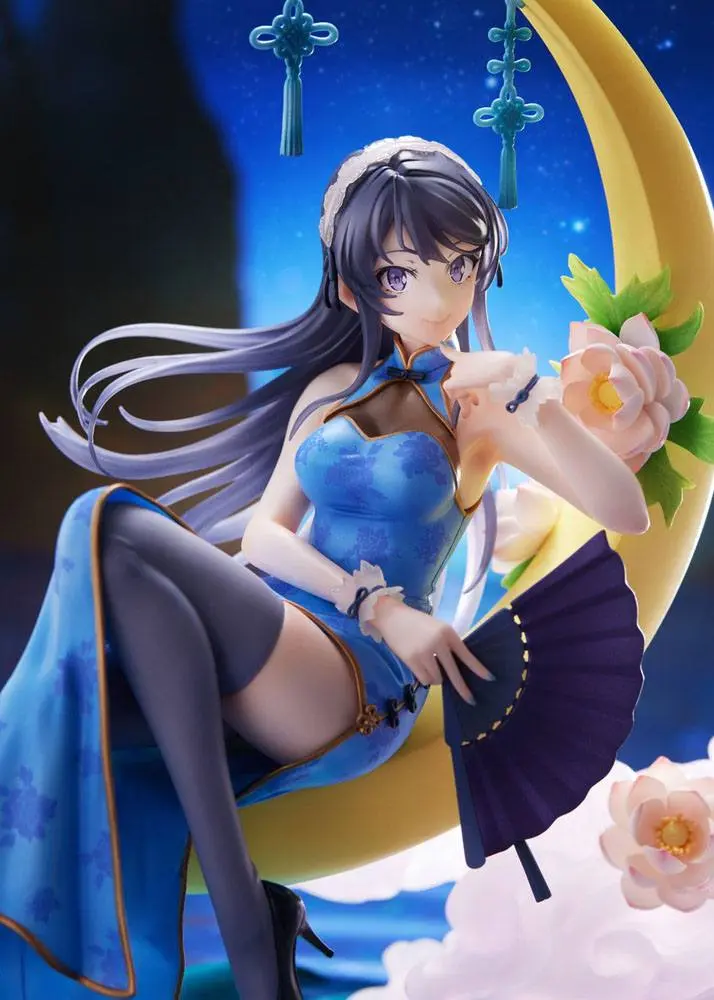 Rascal Does Not Dream of Bunny Girl Senpai PVC Statue 1/7 Mai Sakurajima Chinese Dress Ver. 25 cm termékfotó