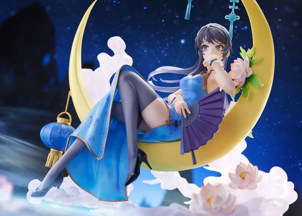 Rascal Does Not Dream of Bunny Girl Senpai PVC Statue 1/7 Mai Sakurajima Chinese Dress Ver. 25 cm termékfotó