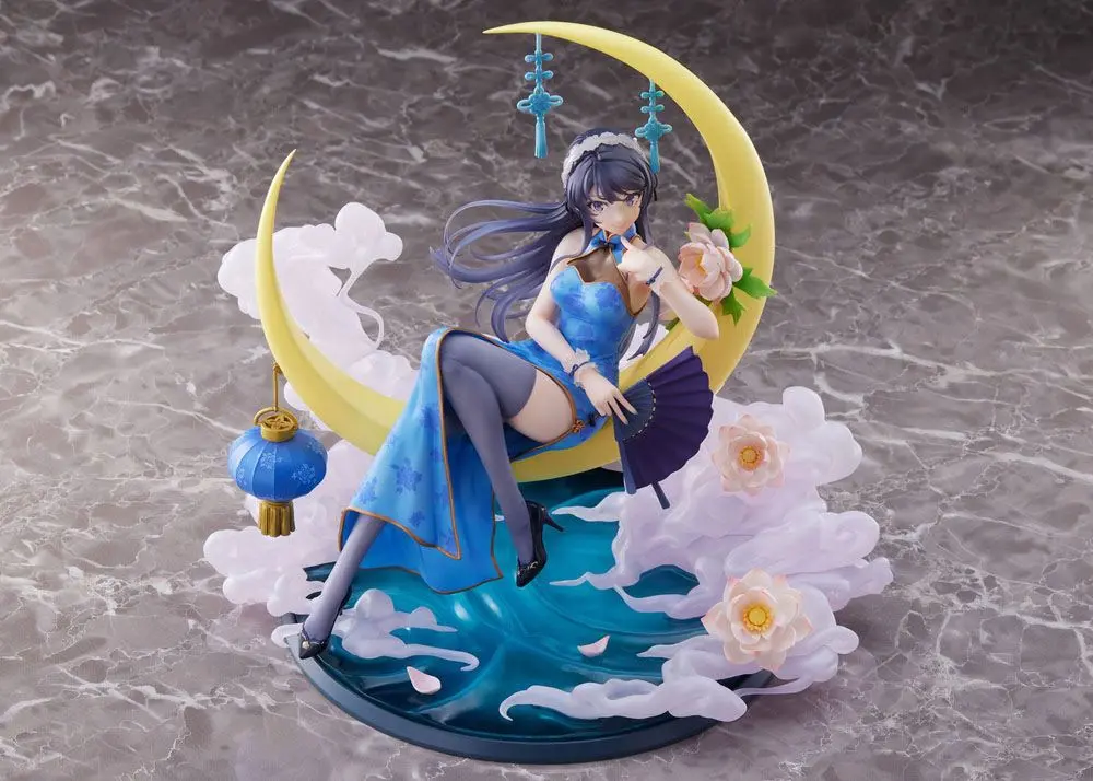 Rascal Does Not Dream of Bunny Girl Senpai PVC Statue 1/7 Mai Sakurajima Chinese Dress Ver. 25 cm termékfotó