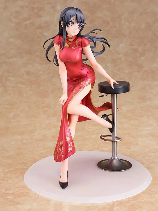 Rascal Does Not Dream of Bunny Girl Senpai Statue 1/7 Mai Sakurajima Chinese Dress Ver. 22 cm product photo