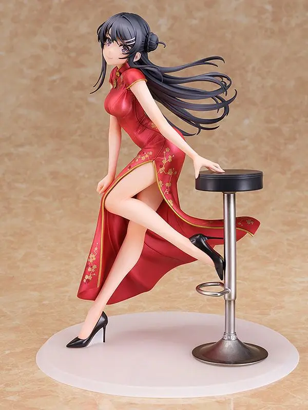 Rascal Does Not Dream of Bunny Girl Senpai Statue 1/7 Mai Sakurajima Chinese Dress Ver. 22 cm product photo