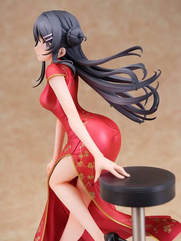 Rascal Does Not Dream of Bunny Girl Senpai Statue 1/7 Mai Sakurajima Chinese Dress Ver. 22 cm product photo