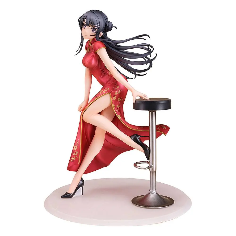 Rascal Does Not Dream of Bunny Girl Senpai Statue 1/7 Mai Sakurajima Chinese Dress Ver. 22 cm product photo