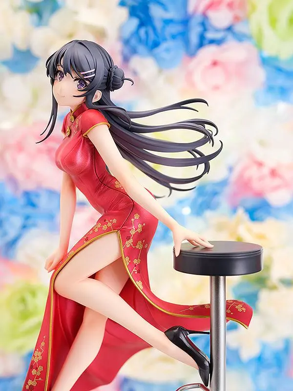 Rascal Does Not Dream of Bunny Girl Senpai Statue 1/7 Mai Sakurajima Chinese Dress Ver. 22 cm product photo