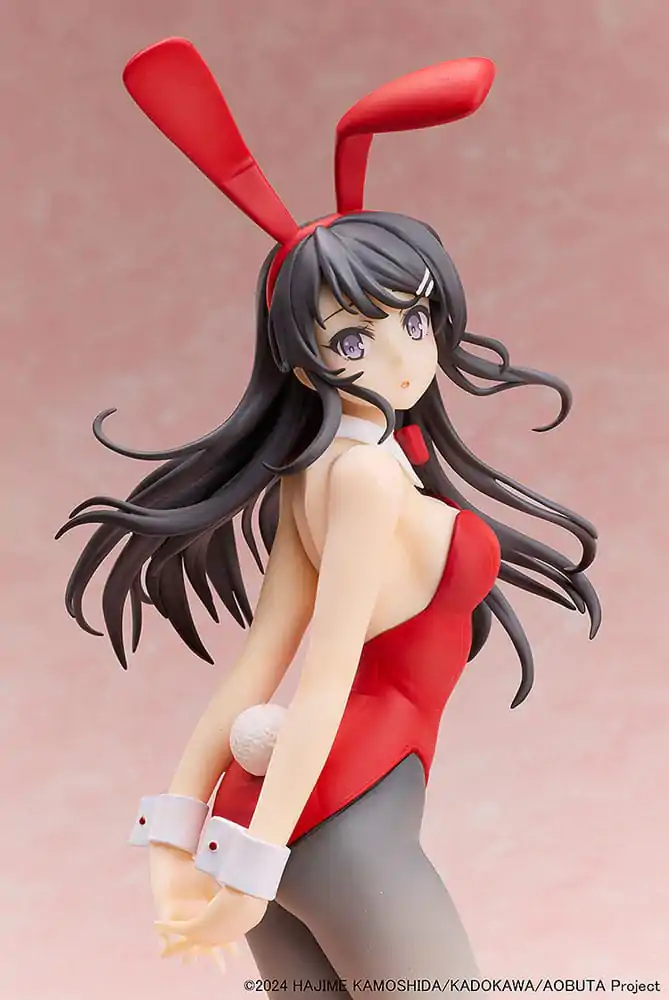 Rascal Does Not Dream of Bunny Girl Senpai Statue 1/7 Mai Sakurajima Red Bunny Girl Ver. 27 cm product photo