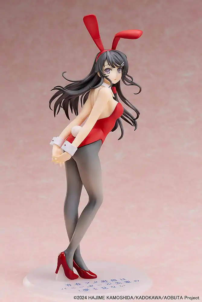 Rascal Does Not Dream of Bunny Girl Senpai Statue 1/7 Mai Sakurajima Red Bunny Girl Ver. 27 cm product photo